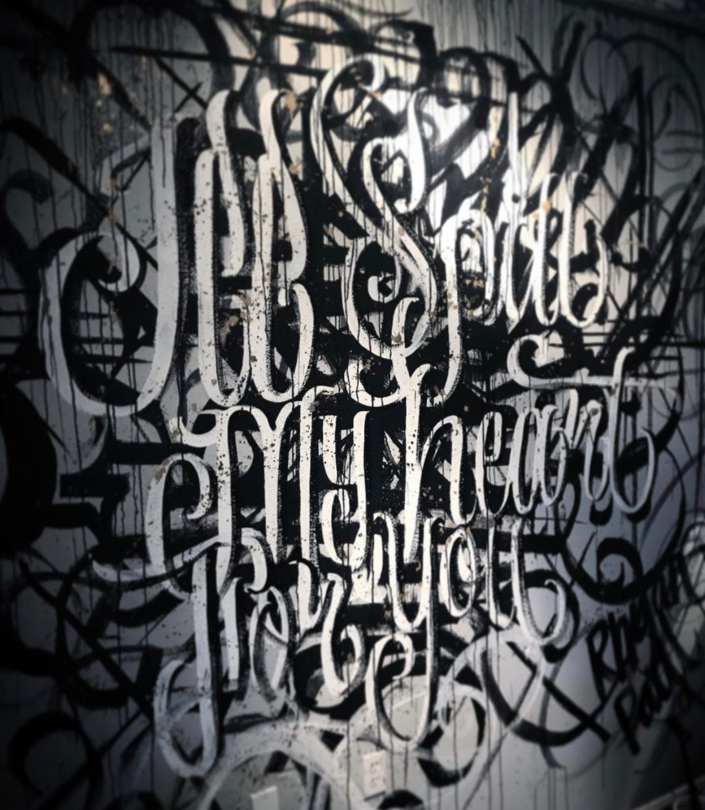 Sick lettering awesome dynamic