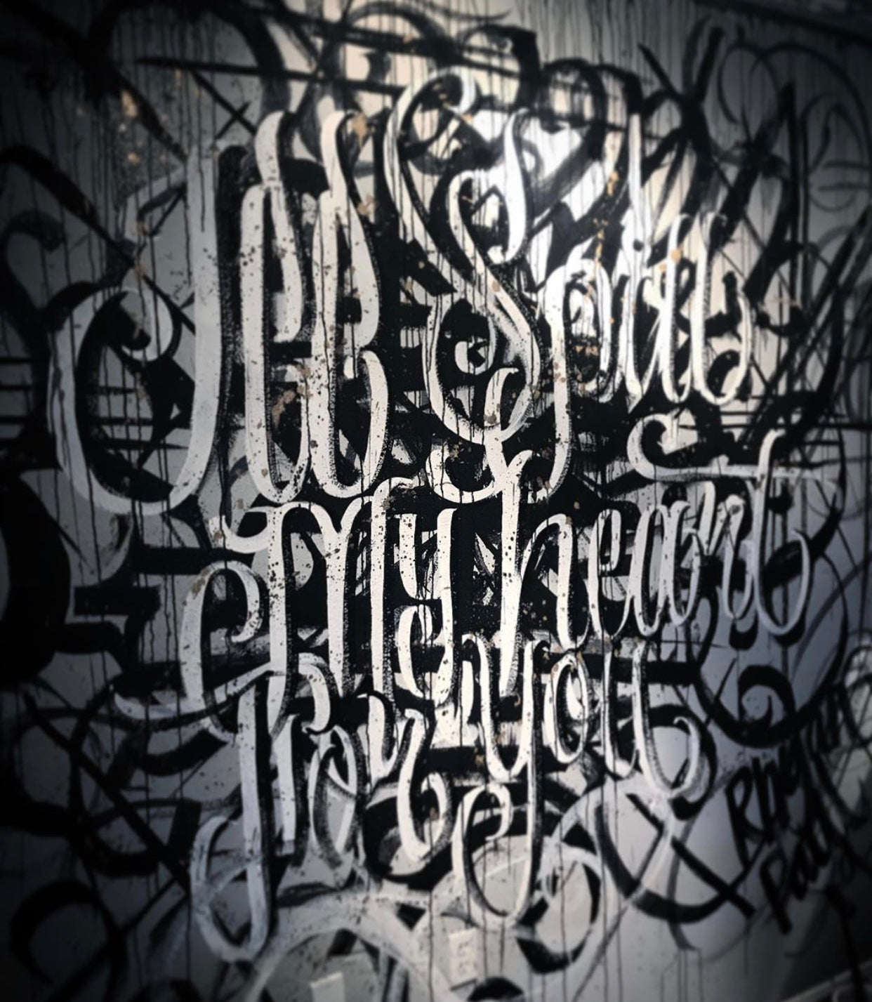 Sick lettering awesome dynamic