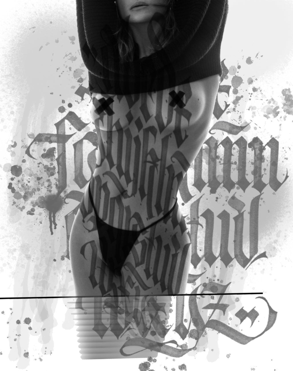 Sick lettering awesome dynamic